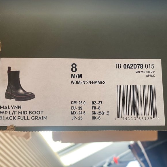 Timberland Black Ankle Boots - Picture 9 of 9